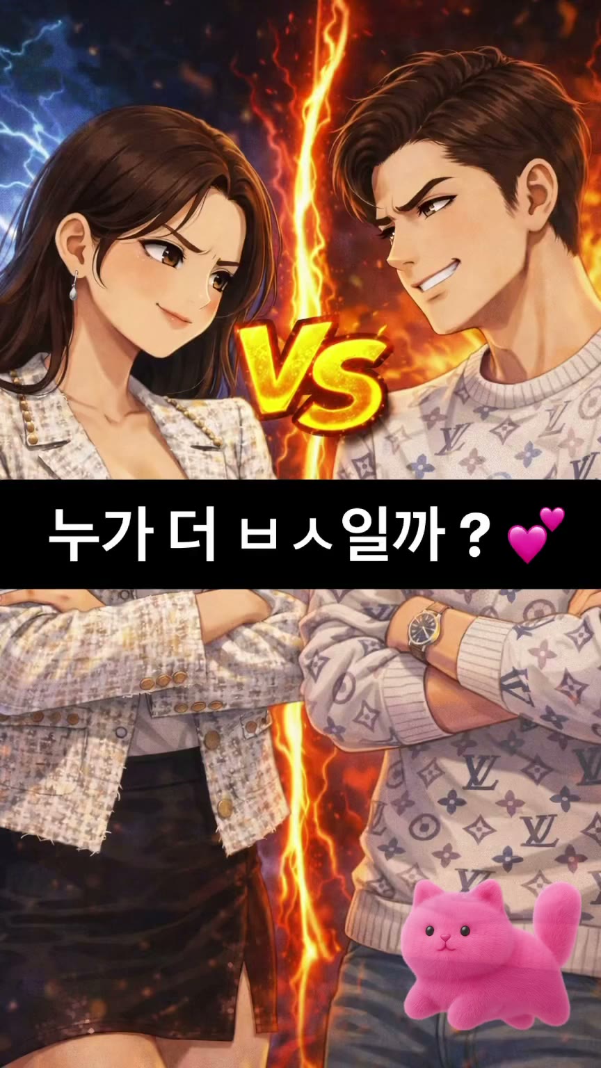누가 더 진상일까?