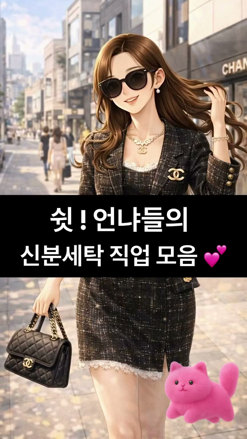 쉿! 언냐들의 신분세탁 직업 모음