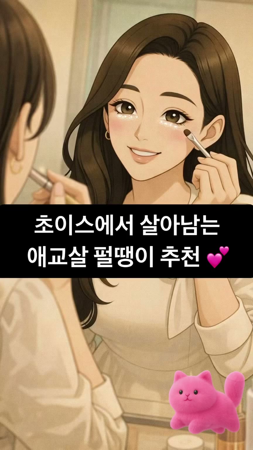 초이스에서 살아남는 애교살 펄땡이 추천